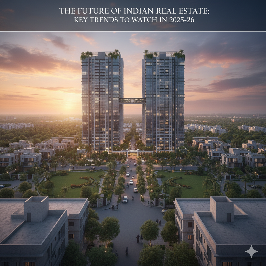 The Future of Indian Real Estate: Key Trends to Watch in 2025-26